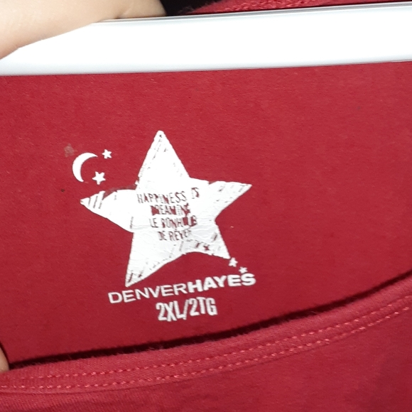 Red muscle shirt - Picture 3 of 3